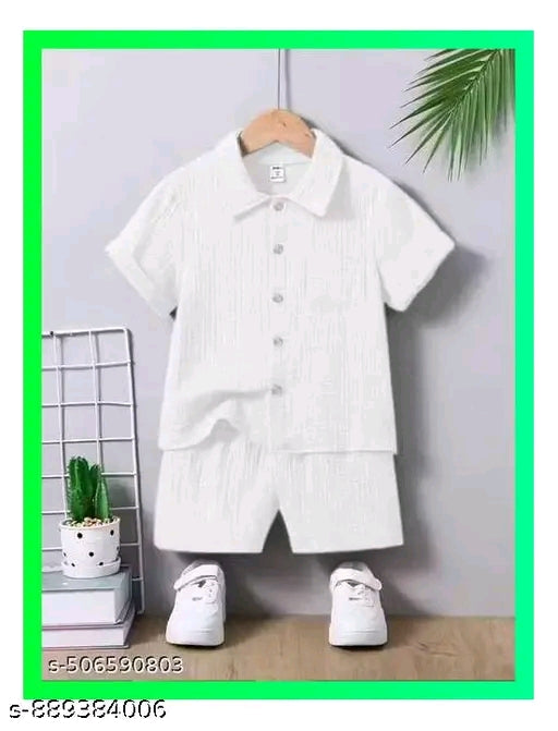 Boys Stylish Co-ord Set Shirt and Shorts Combo for Kids coard set boys set kids summer wear boys dress kids combo boys outfit toddler clothes kids wear low price