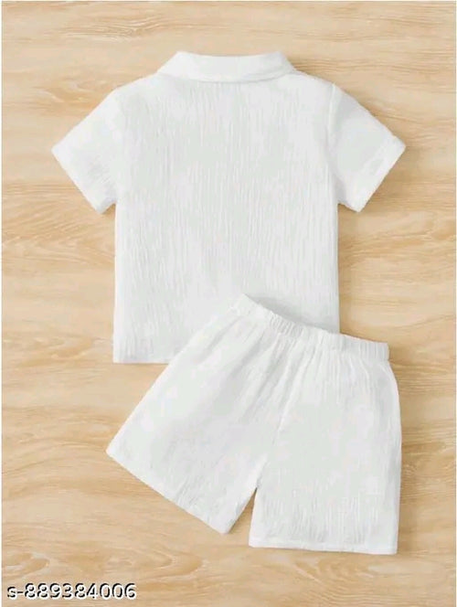 Boys Stylish Co-ord Set Shirt and Shorts Combo for Kids coard set boys set kids summer wear boys dress kids combo boys outfit toddler clothes kids wear low price