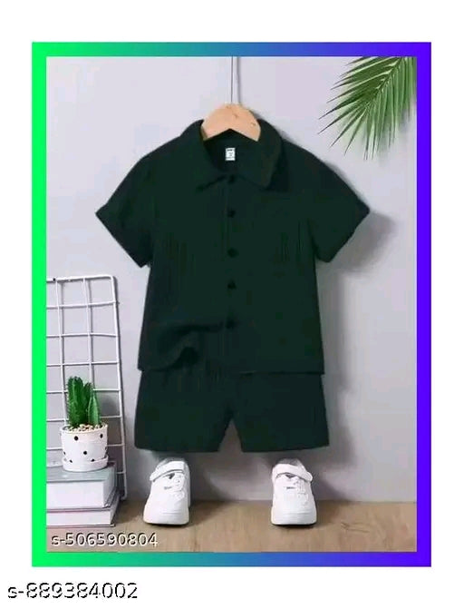 Boys Stylish Co-ord Set Shirt and Shorts Combo for Kids coard set boys set kids summer wear boys dress kids combo boys outfit toddler clothes kids wear low price