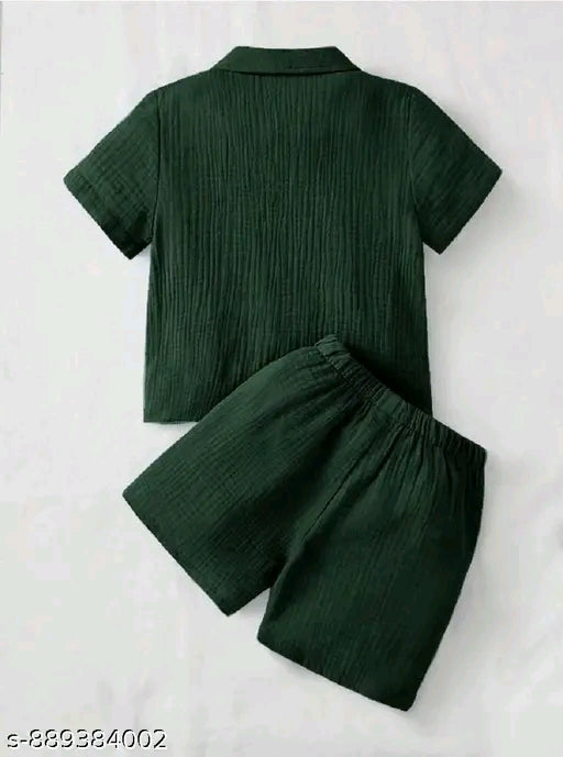 Boys Stylish Co-ord Set Shirt and Shorts Combo for Kids coard set boys set kids summer wear boys dress kids combo boys outfit toddler clothes kids wear low price