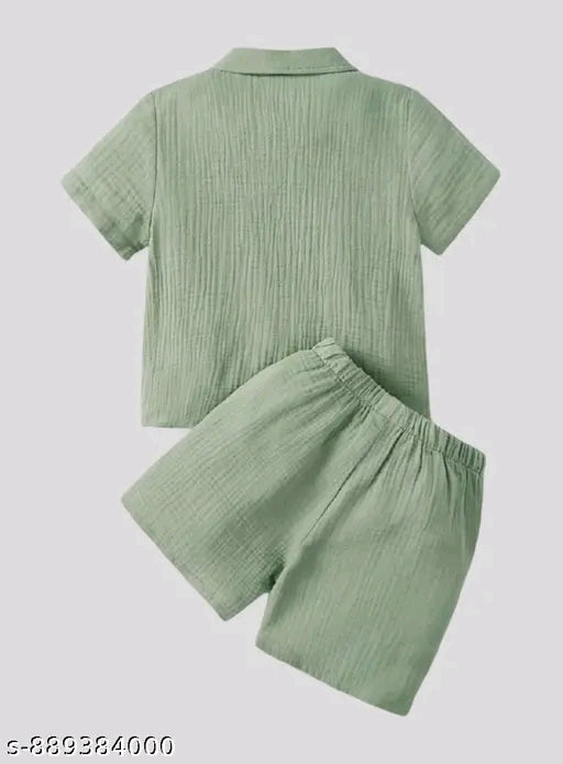 Boys Stylish Co-ord Set Shirt and Shorts Combo for Kids coard set boys set kids summer wear boys dress kids combo boys outfit toddler clothes kids wear low price