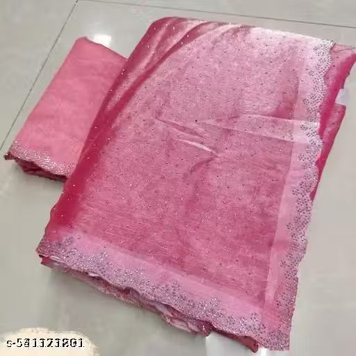 inext bazzar designer organa sarees