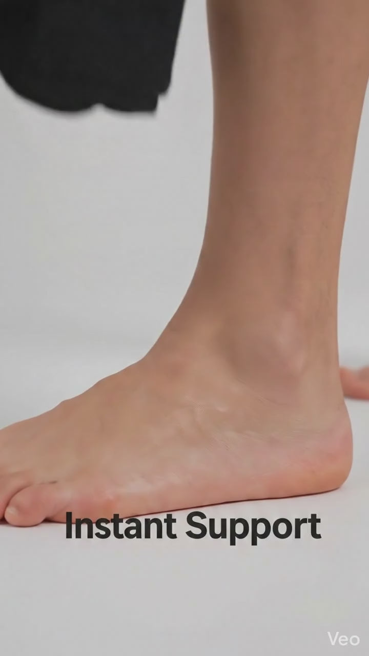 Height Increasing Heel Cushion Insole with Quick locking Straps