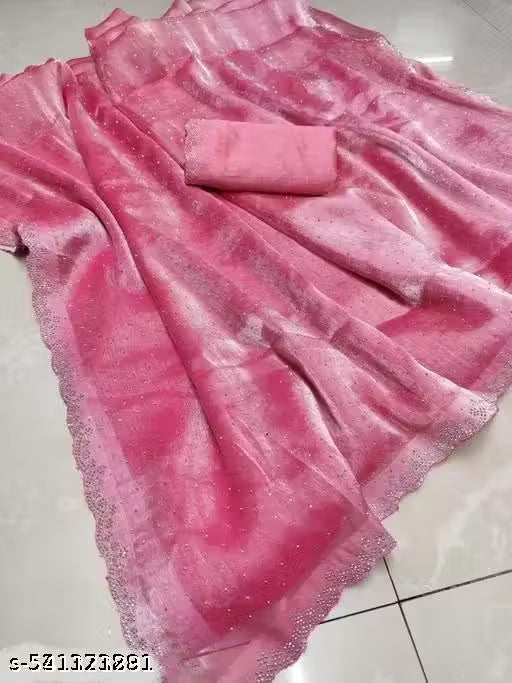 inext bazzar designer organa sarees